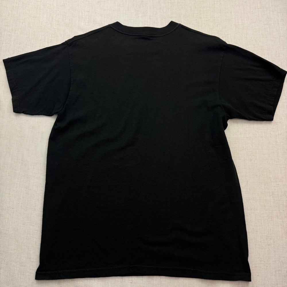 5 O'Clock Somewhere T-Shirt Womens Large Black Rhinestone Bling Tee Buffett Y2K - Picture 6 of 7